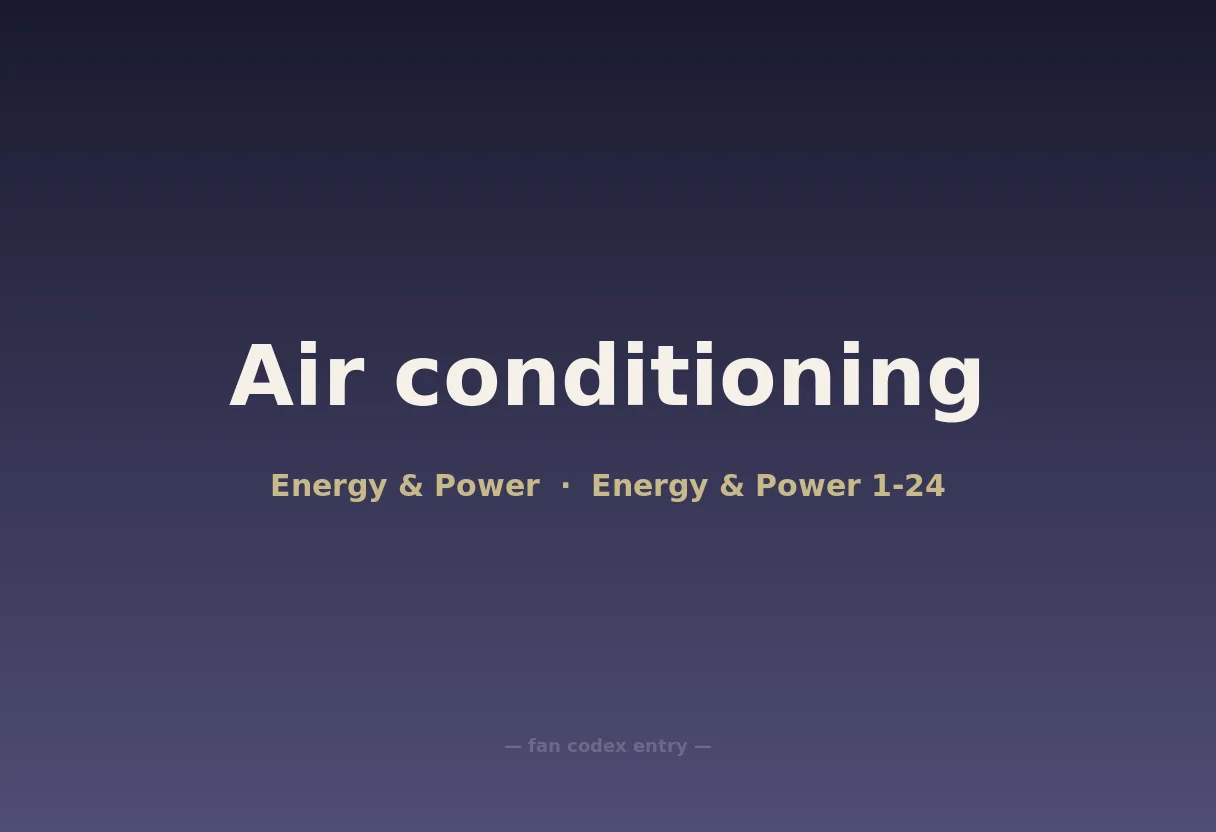 Air conditioning