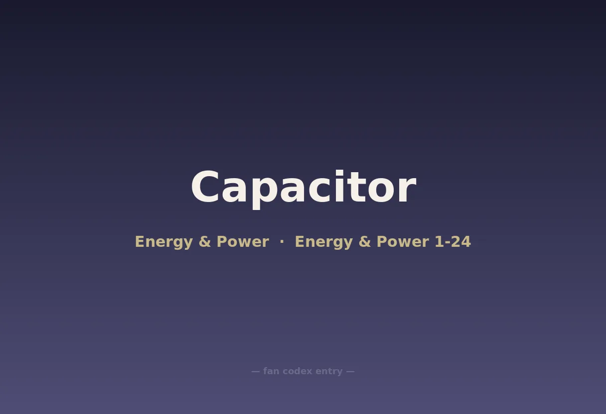Capacitor